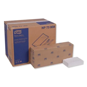 Advanced Dinner Napkins, 2-Ply, 15″ X 16.25″, White, 375/pack, 8 Packs/carton