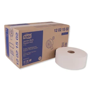 Advanced Jumbo Bath Tissue, Septic Safe, 2-Ply, White, 3.48″ x 1,600 ft, 6 Rolls/Carton