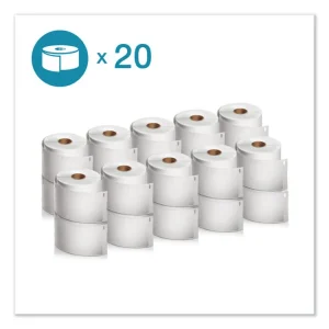 LW Extra-Large Shipping Labels, 4″ x 6″, White, 220 Labels/Roll, 20 Rolls/Box