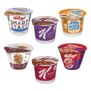 Breakfast Cereal – Single Serve, Classic Wellness Assortment, 2.2 Oz Cup, 60/carton