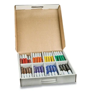 Washable Marker Master Pack, Broad Bullet Tip, Assorted Colors, 200/carton