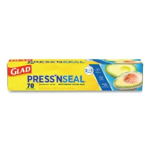 Press’n Seal Food Plastic Wrap, 70 Square Foot Roll, 12 Rolls/carton