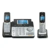 DS6151-2 Two-Handset Two-Line Cordless Phone with Answering System, Black/Silver - Image 3