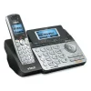 DS6151-2 Two-Handset Two-Line Cordless Phone with Answering System, Black/Silver - Image 2