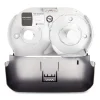 VersaTwin Tissue Dispenser, Classic, 8 x 5.75 x 12.75, Transparent Black Pearl - Image 2