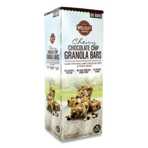 Chewy Chocolate Chip Granola Bars, 0.88 Oz Bar, 60 Bars/box, Ships In 1-3 Business Days