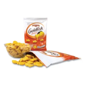 Goldfish Crackers, Cheddar, 1.5 Oz Bag, 30 Bags/box, Ships In 1-3 Business Days
