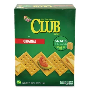 Original Club Crackers Snack Stacks, 50 Oz Box, Ships In 1-3 Business Days