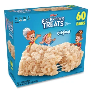 Rice Krispies Treats, Original Marshmallow, 0.78 Oz Bar, 60/carton, Ships In 1-3 Business Days