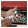 Safety Towels, 1-Ply, 10 x 11.75, White, Unscented, 75/Canister - Image 2