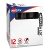 Marks A Lot Regular Desk-Style Permanent Marker, Broad Chisel Tip, Black, Dozen (7888)