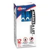Marks A Lot Large Desk-Style Permanent Marker, Broad Chisel Tip, Blue, Dozen (8886)
