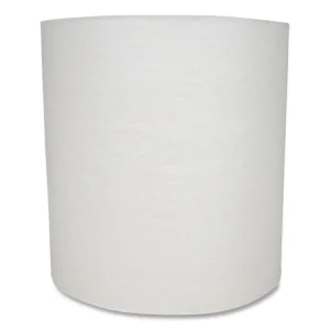 Morsoft Universal Roll Towels, 1-Ply, 8″ X 700 Ft, White, 6 Rolls/carton