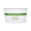Paper Bowls, 12 oz, 4.5″ Diameter x 2.5″h, White, 500/Carton