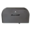 Jumbo Jr. Bathroom Tissue Dispenser, Double Roll, 22.1 x 4.8 x 12.1, Black - Image 2
