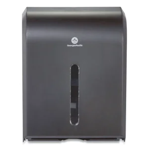 Dispenser For Combi-Fold C-Fold/multifold/bigfold Towels, 12.3 X 6 X 15.5, Black