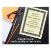 Metallic Border Certificates, 11 X 8.5, Ivory/blue With Blue Border, 100/pack - Image 2