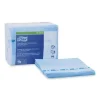 Small Pack Foodservice Cloth, 1-Ply, 11.75 x 14.75, Unscented, Blue with Blue Stripe, 50/Poly Pack, 4 Packs/Carton - Image 2