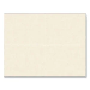 Printable Postcards, Inkjet/laser, 38 Lb, 5.5 X 4.25, Ivory, 200 Cards, 4 Cards/sheet, 50 Sheets/pack