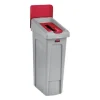 Slim Jim Paper Recycling Top, 16.5 X 8 X 0.5, Red - Image 2