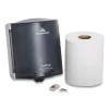 Sofpull Center Pull Hand Towel Dispenser, Includes Roll Of 320 Centerpull Towels, 9.56 X 9.38 X 12.06, Gray - Image 2