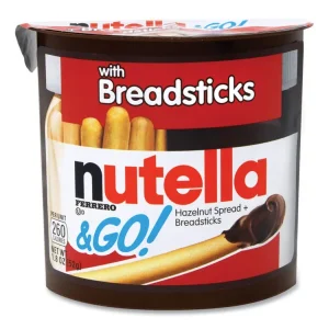 Hazelnut Spread And Breadsticks, 1.8 Oz Single-Serve Tub, 16/pack, Ships In 1-3 Business Days