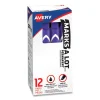 Marks A Lot Large Desk-Style Permanent Marker, Broad Chisel Tip, Purple, Dozen (8884)