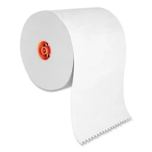 Recycled J-Series Hardwound Paper Towels, 1-Ply, 8 x 800 ft, White, 6 Rolls/Carton