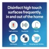 Disinfecting Wipes, Easy Pull Pack, 1-Ply, 8 x 7, Lemon Scent, White, 75 Towels/Box - Image 3