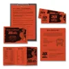 Color Paper, 24 lb Bond Weight, 8.5 x 11, Orbit Orange, 500 Sheets/Ream - Image 3