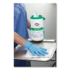 Hydrogen Peroxide Cleaner Disinfectant Wipes, 5.75 x 6.75, Unscented, White, 155/Canister, 6 Canisters/Carton - Image 3