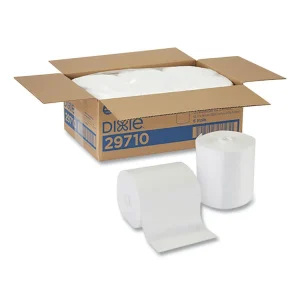 Foodservice Surface System Quat-Compatible Disposable Wipe Refill, 1-Ply, 8.1 X 12, White, 135 Sheets/roll, 6 Rolls/carton