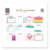 Productivity Multi Accessory Pack, 20 Double-Sided Pre-Punched Cards, 20 Half-Sheet Stickers, 3 Sticky Note Pads - Image 3