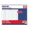 Visitors Log Book, Blue/white/red Cover, 11 X 8.5 Sheets, 50 Sheets/book - Image 3