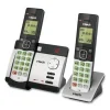 Cs5129-2 Two-Handset Cordless Telephone System, Dect 6.0, Silver/black - Image 2
