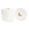 Valay Mini Jumbo Bath Tissue, Septic Safe, 2-Ply, White, 750 ft, 12 Rolls/Carton