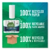 100% Recycled Paper Kitchen Towel Rolls, 2-Ply, 11 x 5.4, 140 Sheets/Roll, 6 Rolls/Pack - Image 3