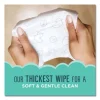 Free and Clear Baby Wipes, Refill, 7 x 7, Unscented, White, 256/Pack - Image 2