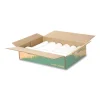 Linear-Low-Density Recycled Tall Kitchen Bags, 13 gal, 0.85 mil, 24″ x 33″, White, 15 Bags/Roll, 10 Rolls/Box - Image 3