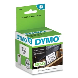 Labelwriter Vhs Top Labels, 1.8″ X 3.1″, White, 150 Labels/roll