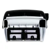 Lever Roll Towel Dispenser, Classic, 12.94 X 9.25 X 16.5, Transparent Black Pearl - Image 3