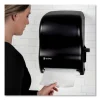 Lever Roll Towel Dispenser, Classic, 12.94 X 9.25 X 16.5, Transparent Black Pearl - Image 2