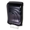 Ultrafold Multifold/c-Fold Towel Dispenser, Oceans, 11.75 X 6.25 X 18, Transparent Black Pearl - Image 3