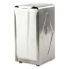Tabletop Napkin Dispenser, Tall Fold, 3.75 x 4 x 7.5, Capacity: 150, Chrome - Image 2