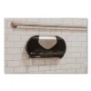Twin 9″ Jumbo Bath Tissue Dispenser, Summit, 20.07 x 5.88 x 11.9, Black/Faux Stainless Steel - Image 3