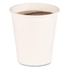 Paper Hot Cups, 12 oz, White, 50 Cups/Sleeve, 20 Sleeves/Carton
