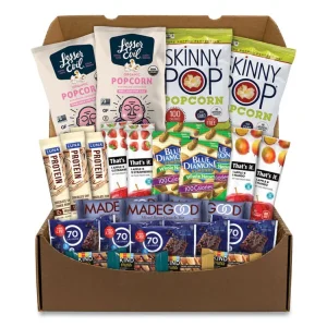 Low Calories Snack Box, 28 Assorted Snacks/Box, Ships in 1-3 Business Days