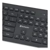Wireless Slim Keyboard, 103 Keys, Black - Image 2