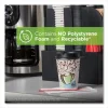 Perfectouch Paper Hot Cups, 8 Oz, Coffee Haze Design, 25/sleeve, 20 Sleeves/carton - Image 4