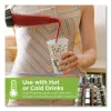 Perfectouch Paper Hot Cups, 8 Oz, Coffee Haze Design, 25/sleeve, 20 Sleeves/carton - Image 2